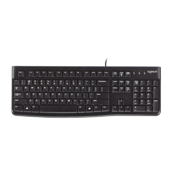 Logitech K120 Wired Full Size USB Keyboard