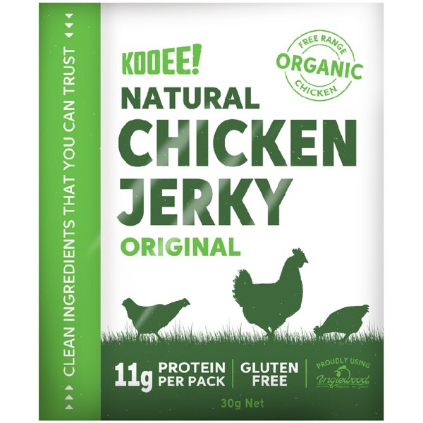 Kooee Natural Chicken Jerky Original 30g