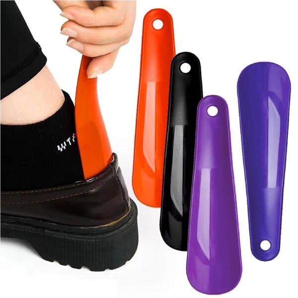12pcs Plastic Shoe Horn 16cm Travel Shoe Horn For Men Women