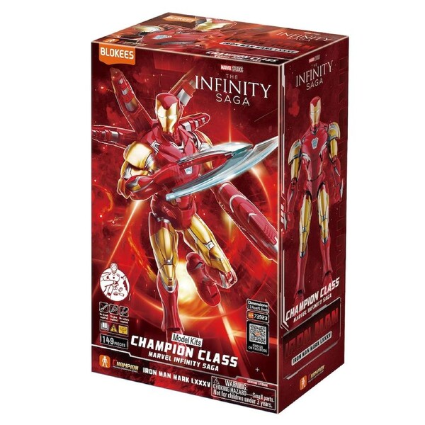 Blokees Marvel Hero Iron Man Mark Lxxxv 85 SE Edition Model Kit