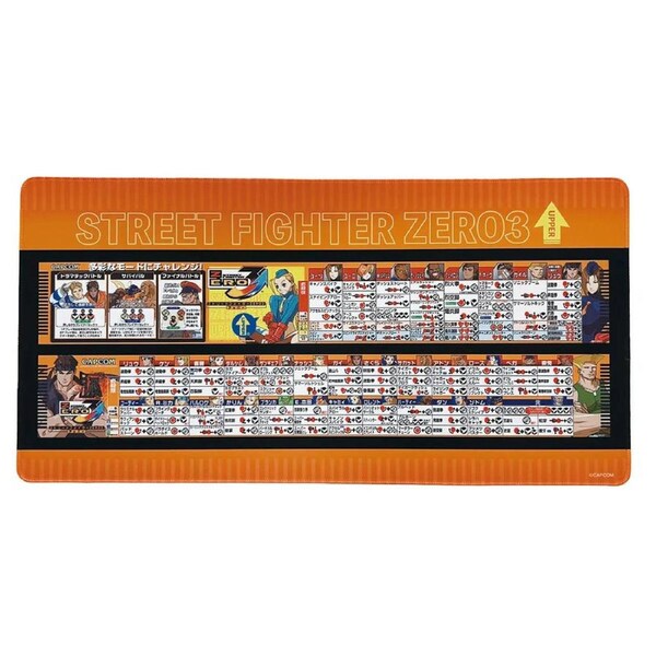 Capcom Fighting Collection 2 Street Fighter Zero 3 Upper Desk Mat