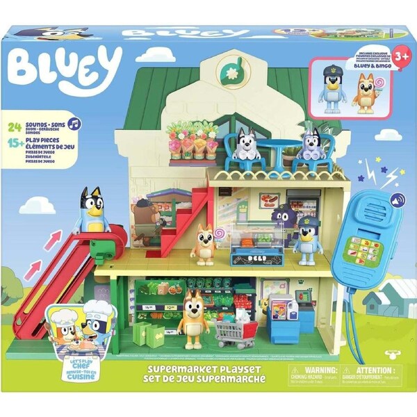 Bluey - Bluey Supermarket Playset