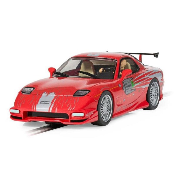 Scalextric 1:32 Scale The Fast And The Furious Mazda RX7 Dom Toretto Slot Car