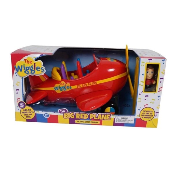 The Wiggles Big Red Plane With Simon Figurine
