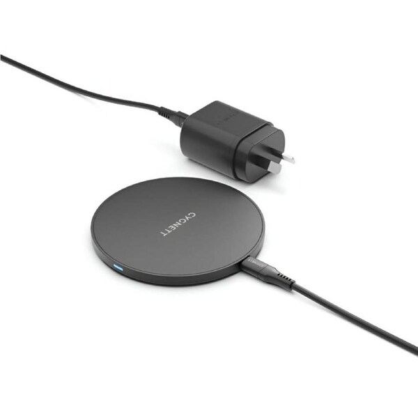 Cygnett 15W Wireless Charging Bundle + 20W Charger & Cable - Black
