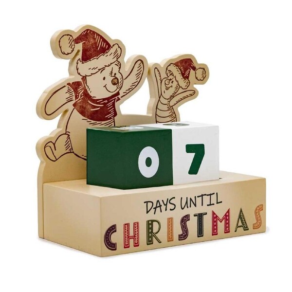 Disney - Winnie the Pooh - Pooh & Piglet Christmas Countdown Decoration