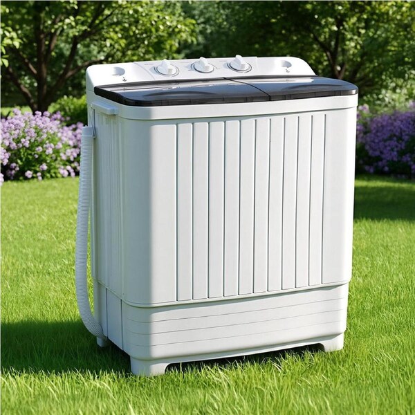 Devanti Portable Washing Machine Twin Tub 4.5KG