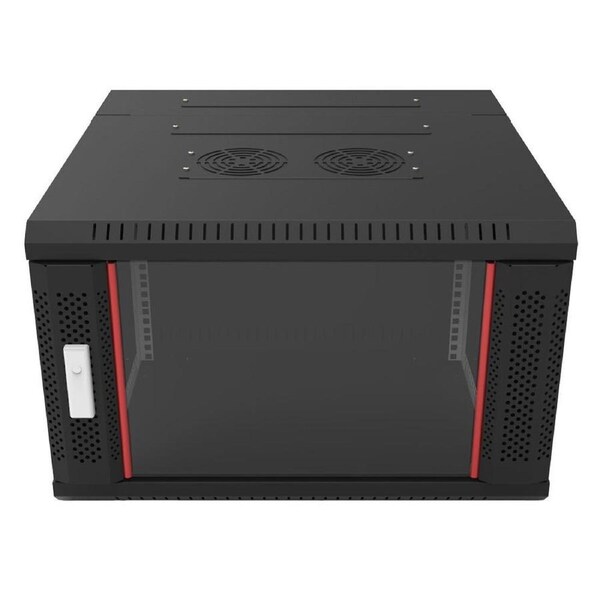 REDBACK RACKS WM-6406 19 inch Wall Mounted Data Rack 6RU Single Section