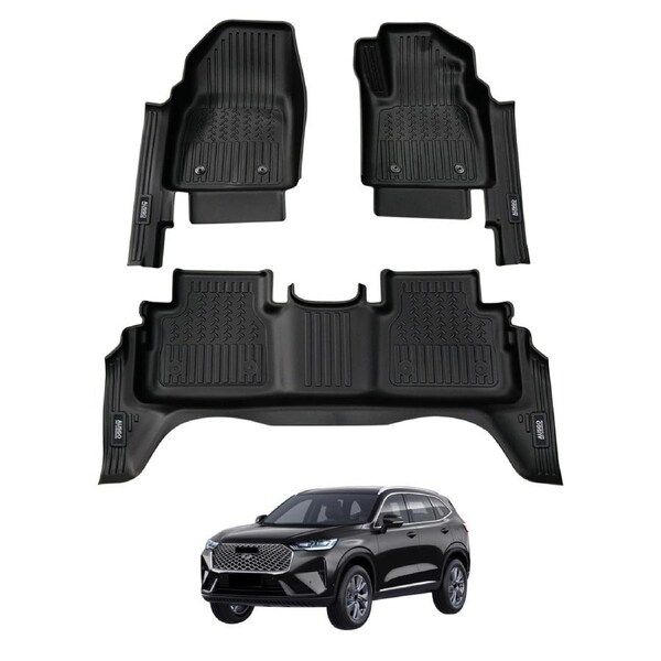 7D Car Floor Mats for Haval H6 B01 Series 2021-Onwards