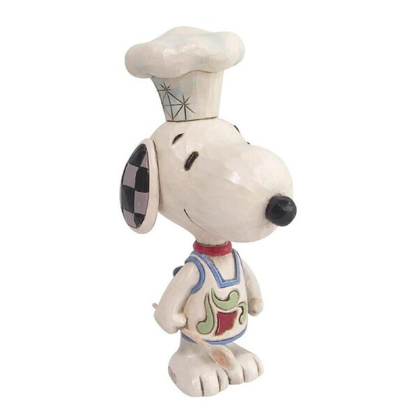 Peanuts by Jim Shore Figurine 10cm Mini Snoopy Chef, Whitehill 6010120