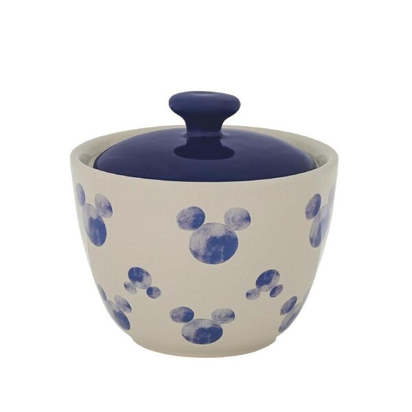 Disney Home Sugar Bowl 220mL Mickey Mono, Whitehill A30831