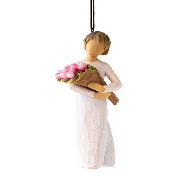 Willow Tree Hanging Ornament 15cm Bright Hope, Whitehill 28315