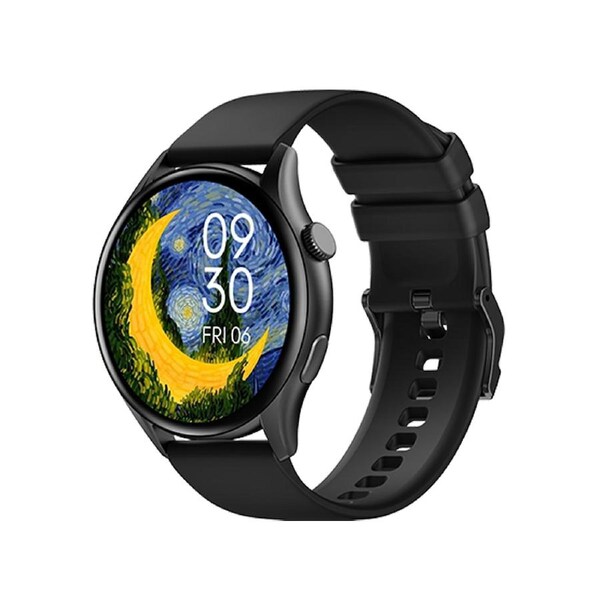 Zylo Aura iOS & Android Compatible Smart Watch GPS, Heart Rate & Fitness Tracker - Black