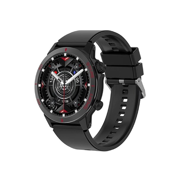 Zylo Titan iOS & Android Compatible Smart Watch GPS, Heart Rate & Fitness Tracker - Black