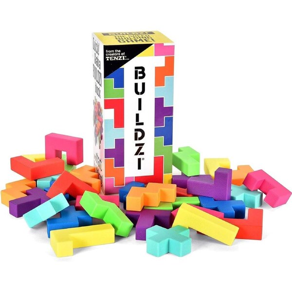 Carma Games - BUILDZI Block Building Game - Ages 6 to 96