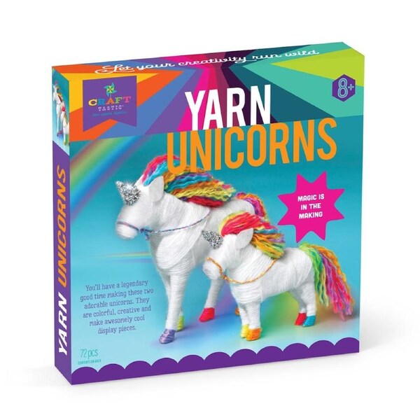 Craft-tastic Yarn Unicorns Kit by Ann Williams