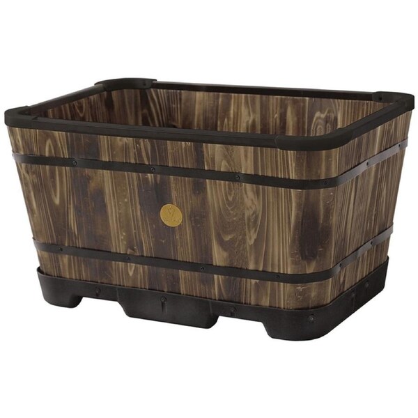 Takasho VegTrug 60cm Wooden Trough Planter 4 Pack