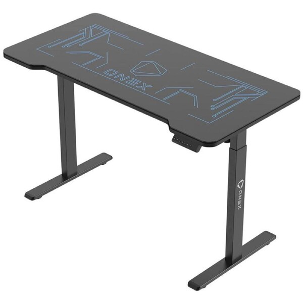 ONEX Electric Tempered Glass Gaming Desk GDE1400