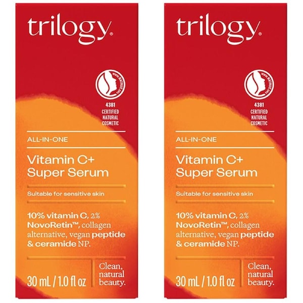 Trilogy Vitamin C+ Super Serum 2 x 30ml