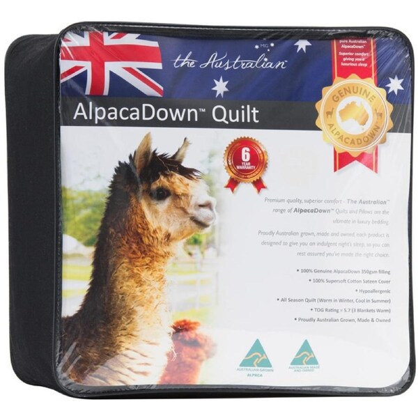 The Australian AlpacaDown Single Quilt