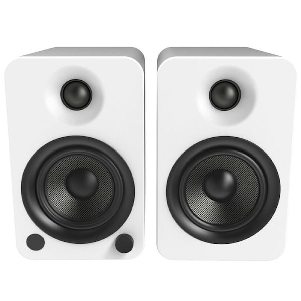 Kanto YU4 140W Powered Bookshelf Speakers Matte White KO-YU4MW-I