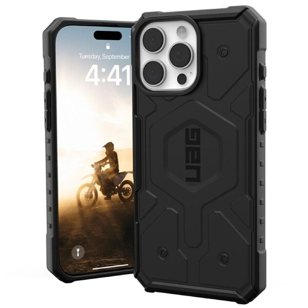 UAG Pathfinder MagSafe iPhone 16 Pro Max Case MPA-UGPMISPMC-BLK