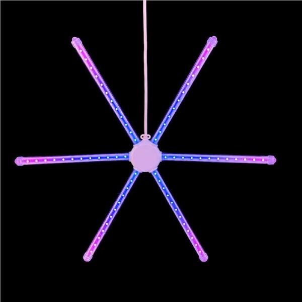 Christmas Complete LED Firework Light RGB 2D Large 67cm