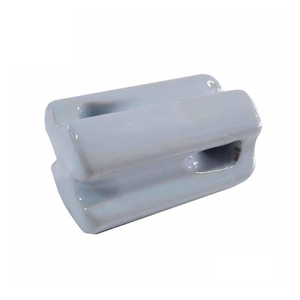 Thunderbird 10 Pack Porcelain Bullnose End Strainer Insulator - EF-25