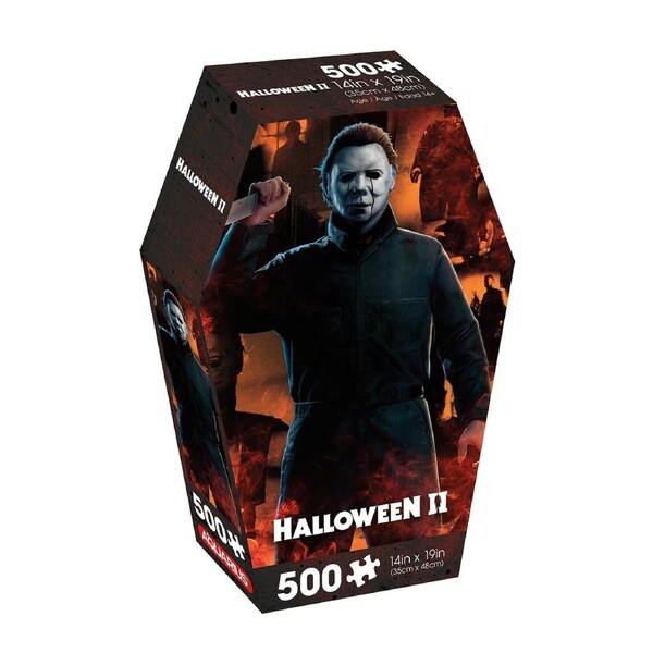Halloween II Coffin Box 500 Piece Jigsaw Puzzle