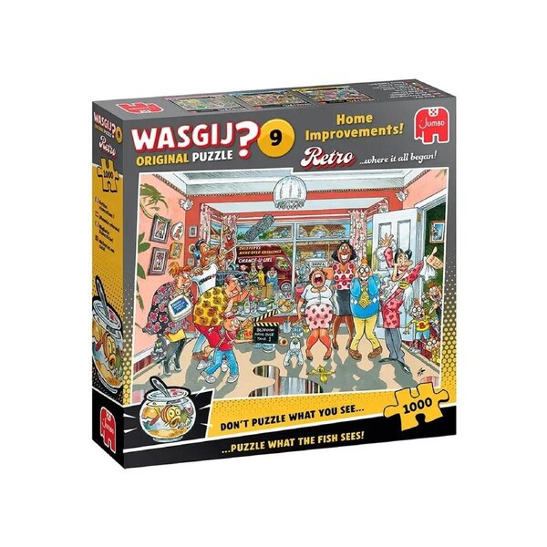 Jumbo Wasgij? Original Retro #9 Home Improvements 1000pc Jigsaw Puzzle