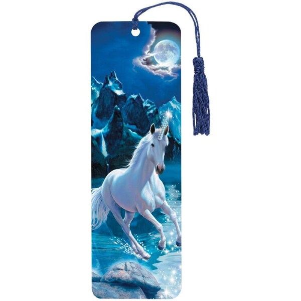 Peter Pauper Press 3D Bookmark - Unicorn, 329301