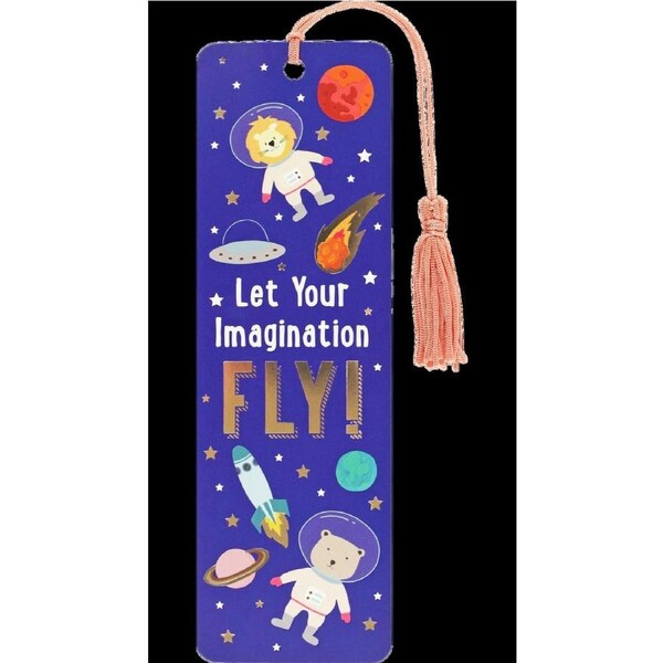Peter Pauper Press Children's Bookmark - Let Your Imagination Fly, 337580