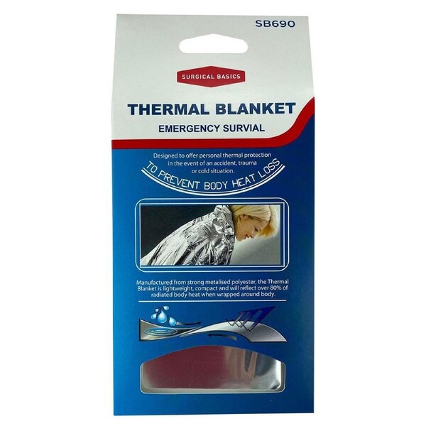 3P Surgical Basics Emergency Thermal Blanket Single
