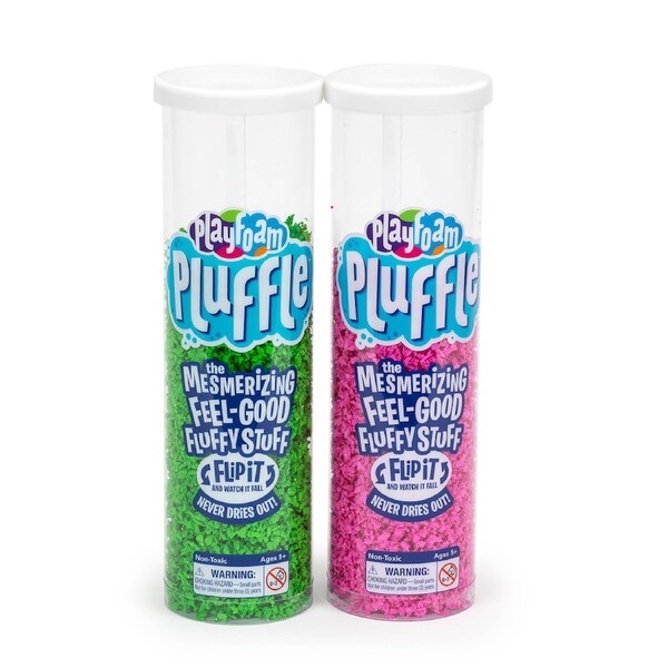 Playfoam Pluffle Pink and Green 2 Pack