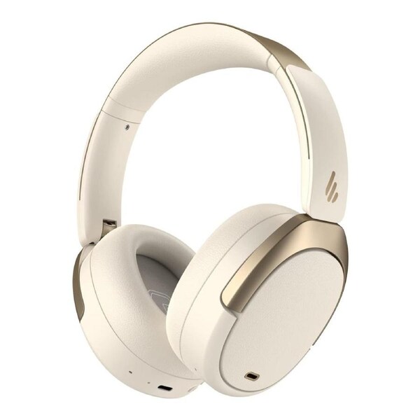 Edifier WH950NB Wireless Noise Cancellation Over-Ear Headphones - Ivory