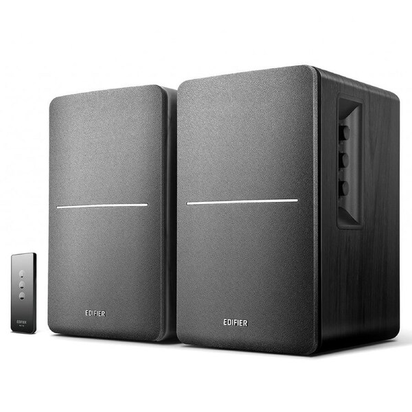 Edifier R1280T Active Bookshelf Speakers 2.0 Stereo Studio Monitor for PC, TV - AUX/RCA Input Black