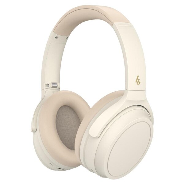 Edifier WH700NB Wireless Active Noise Cancellation Over-Ear Headphones - Ivory