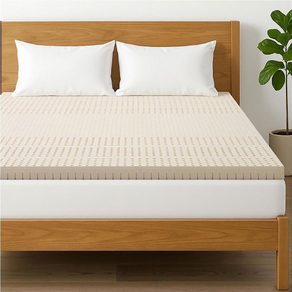 Giselle Bedding Latex Mattress Topper 7.5cm Doule