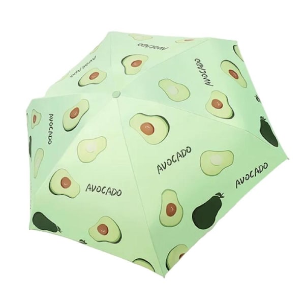 Small Windproof Anti-UV Sun Rain Mini Fruit Umbrella Folding Pocket Umbrella
