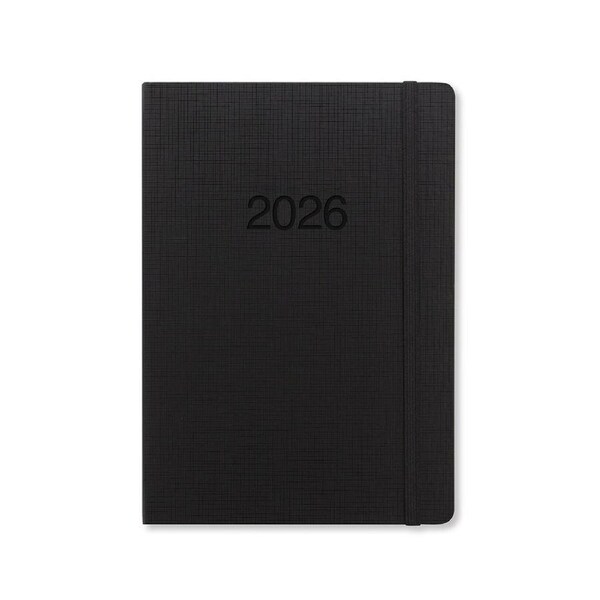 2026 Diary Letts of London Memo A5 Week to View Black 080266