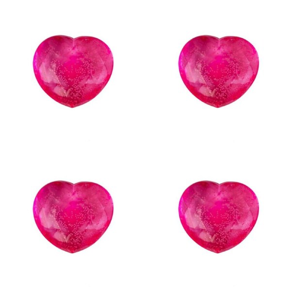 4PK Smooshos Super Squeeze Gid Heart Soft Multi-Colour Squishy Toy Assorted
