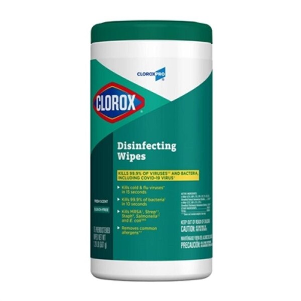 Clorox Disinfecting Wipes Fresh Scent - 75CT