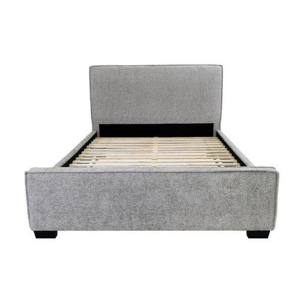 Bettany Queen Fabric Bed Frame Grey