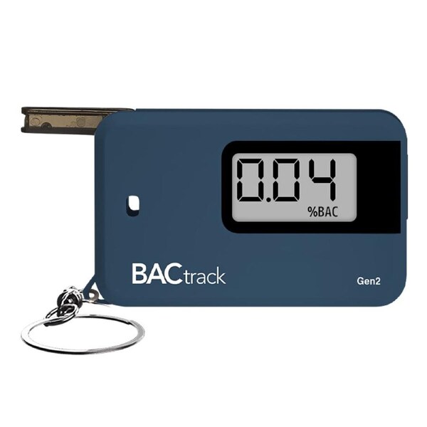 BACtrack Go Keychain Gen2 Breathalyser - Portable Alcohol Breath Tester