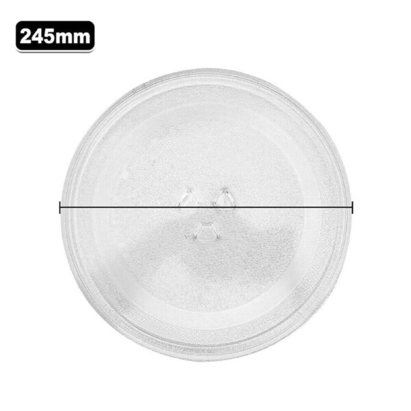 Microwave Plate Oven Thicken Glass Turntable Dia 245 270 315mm Food Tray Platter 245mm