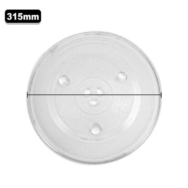 Microwave Plate Oven Thicken Glass Turntable Dia 245 270 315mm Food Tray Platter 315mm