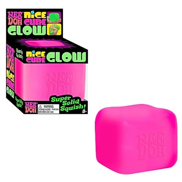 NeeDoh Nice Cube Glow (Designs may vary)
