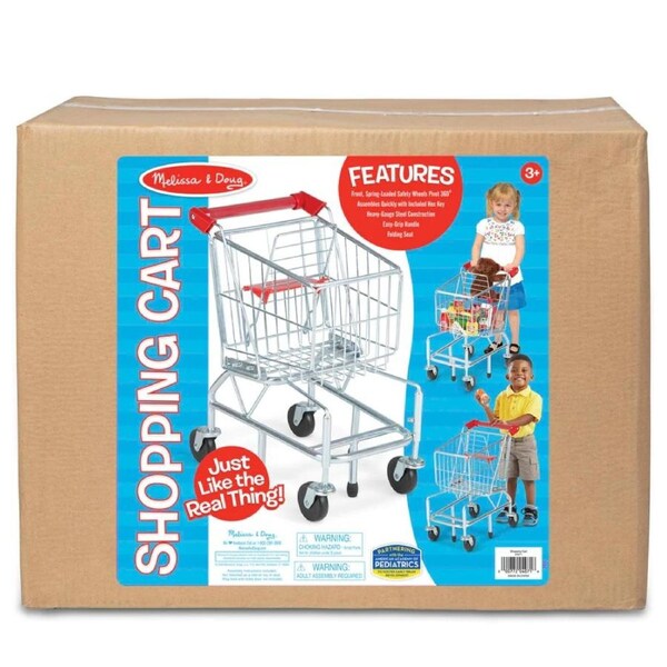 Melissa and Doug Grocery Shopping Cart