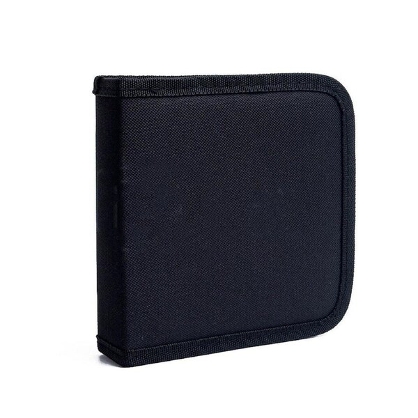 40 Capacity DVD CD DISC Holder Album Storage Case Folder Wallet Carry Bag Black
