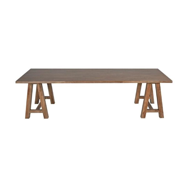 Bowral 280cm Solid Timber Dining Table French Grey